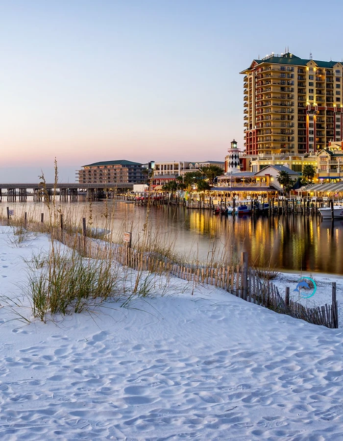 Norriego Point Beach in Destin Florida near Crab Island