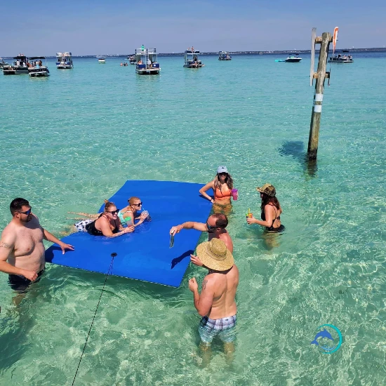 when is the best time to visit Crab Island, how do I get to Crab Island, Destin boat rentals