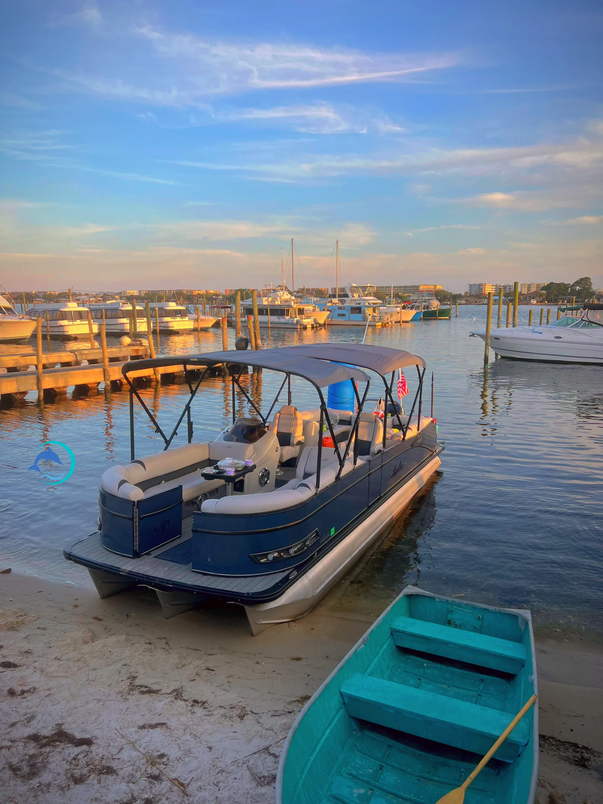Crab Island Luxury Adventures' Azul at Sunset