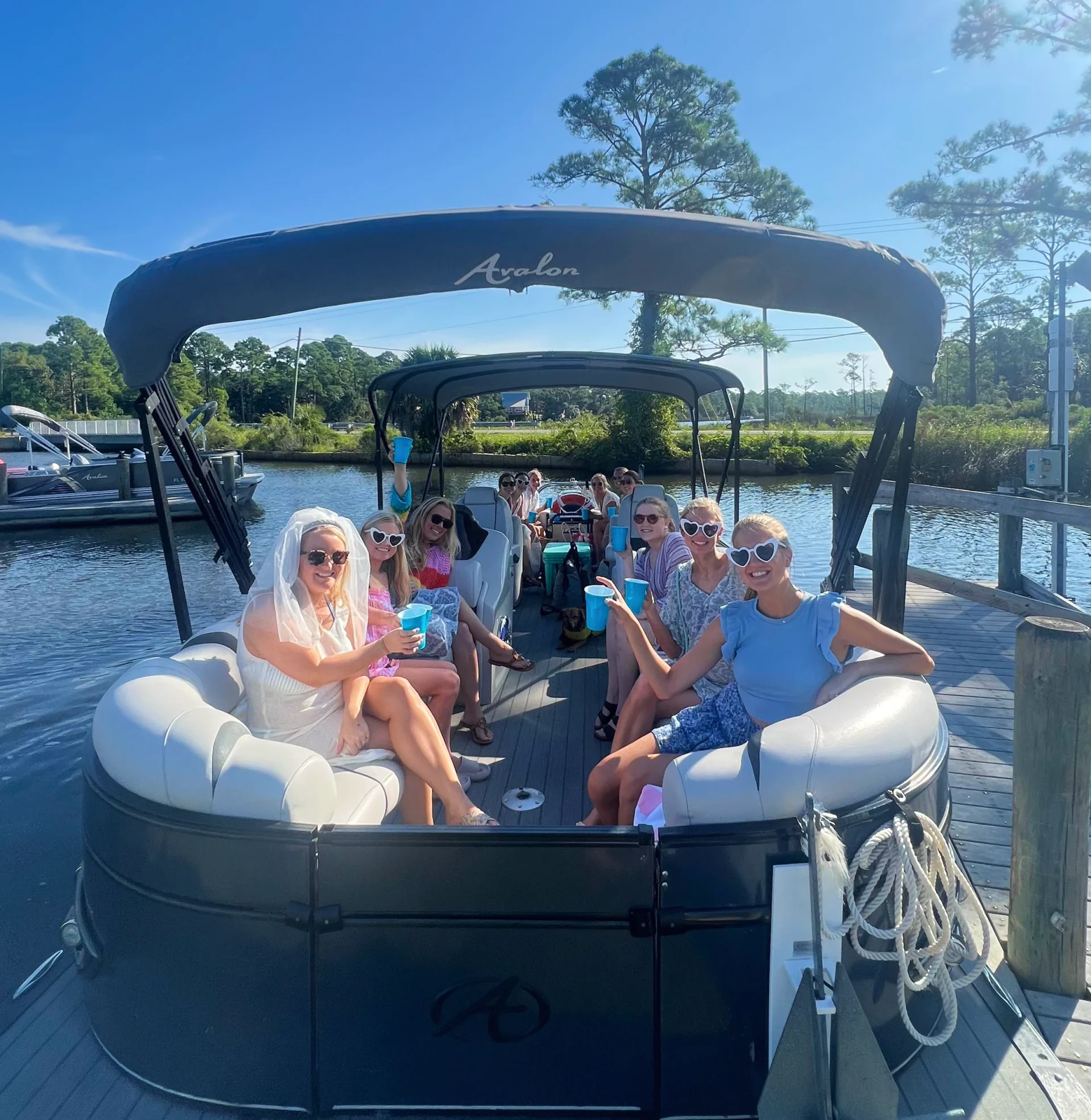 Private Catamaran Charters from Santa Rosa Beach with Crab Island Luxury Adventures