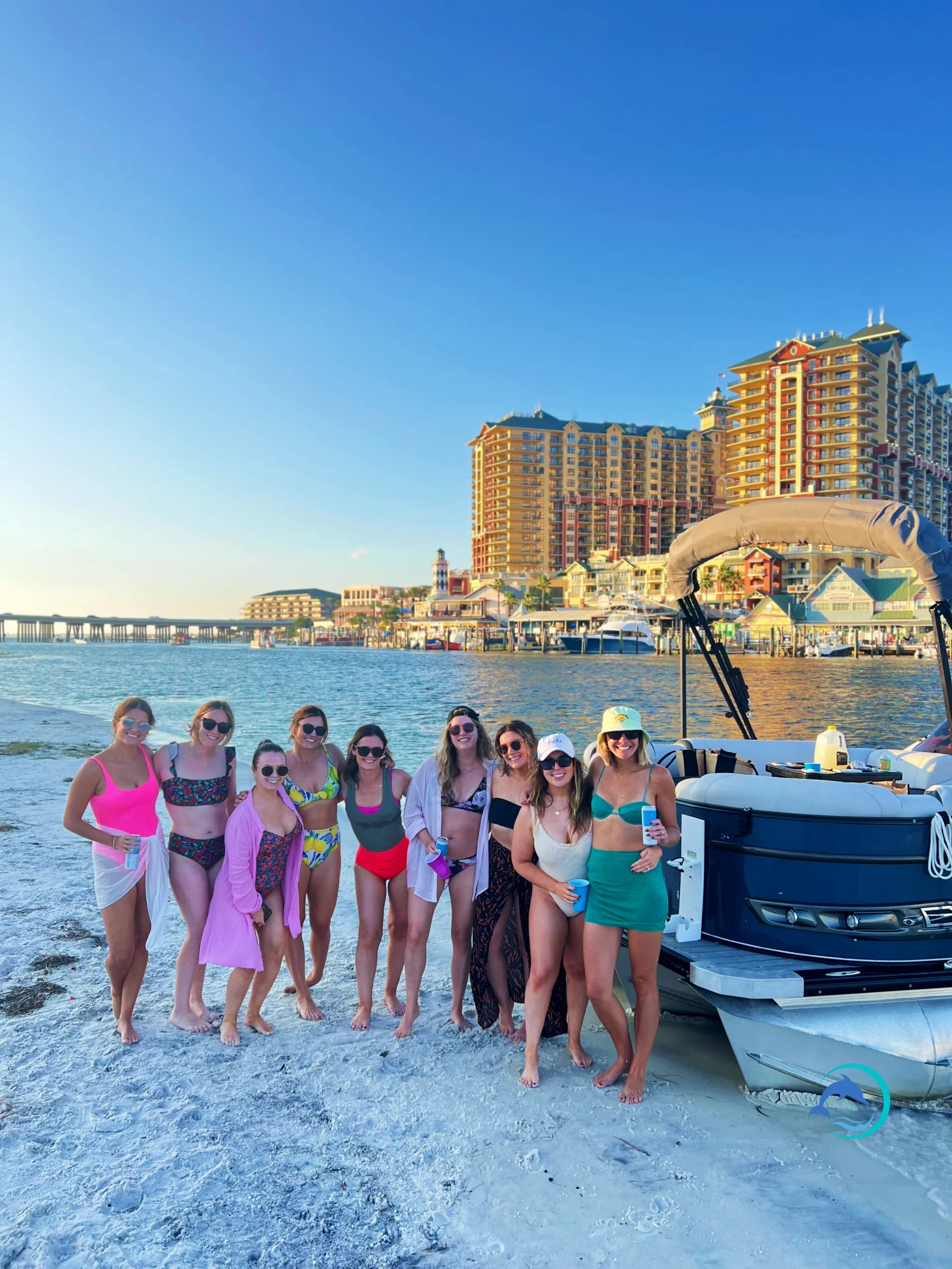 Private Catamaran Charters from Santa Rosa Beach with Crab Island Luxury Adventures