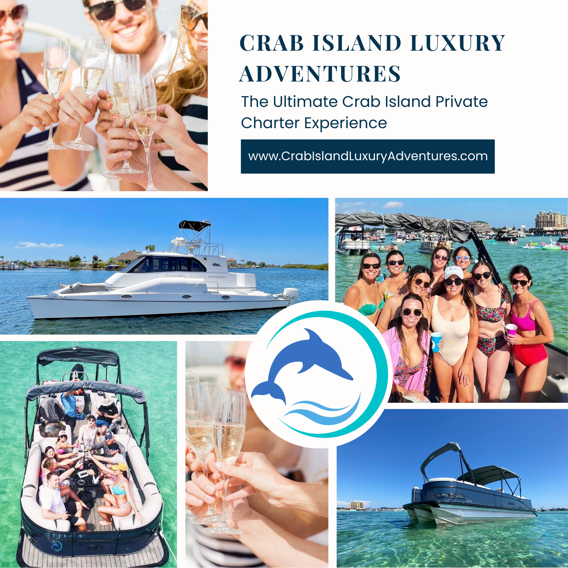 Crab Island Luxury Adventures Bachelorette Party