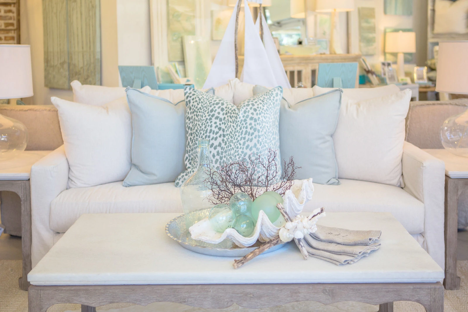 home-decor-beach-shopping on 30A with Crab Island Luxury Adventures