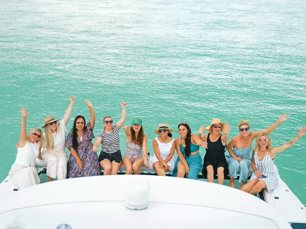 Girl's Day Out at Crab Island with Crab Island Luxury Adventures