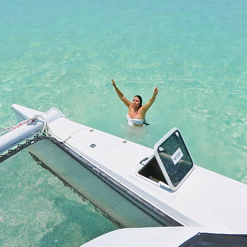 Celebrating the Bride at Crab Island