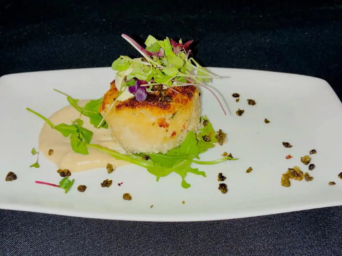A delicious food item at restaurant paradis