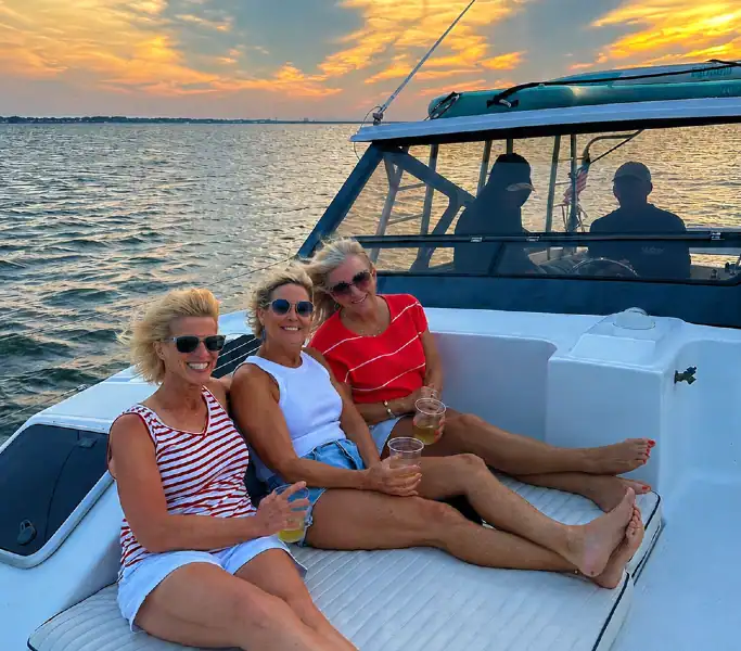 Sunset Cruise with Crab Island Luxury Adventures